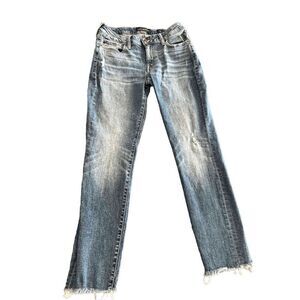 Lucky Brand Women’s distressed skinny Jeans  Size 2/26